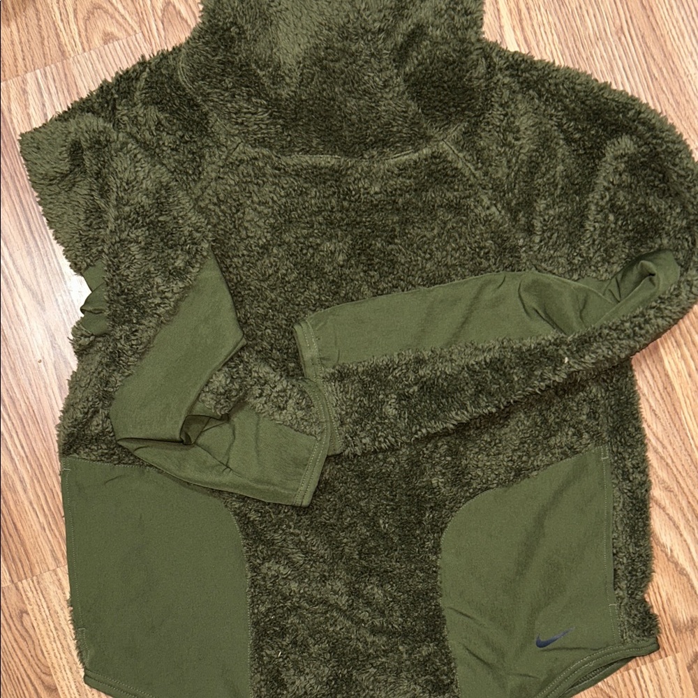 Nike Forest Green Fleece Jacket (S)